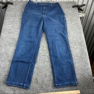 Lee Men's Regular Fit Straight Jeans Blue Size 36 Vintage USA dark wash